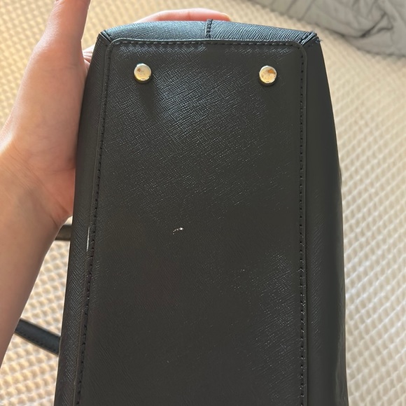 Kate Spade New York Black Leather Handbag - Picture 8 of 16